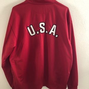 Team USA sport jacket good condition size said L but more bigger XL.